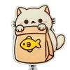 CAT WITH A BAG