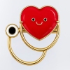 Heart with Stethoscope