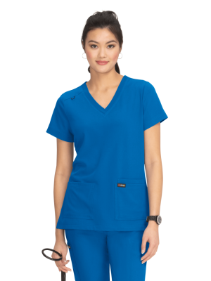 Komplet medyczny damski niebieski Koi Luna & Shanelle Royal Blue