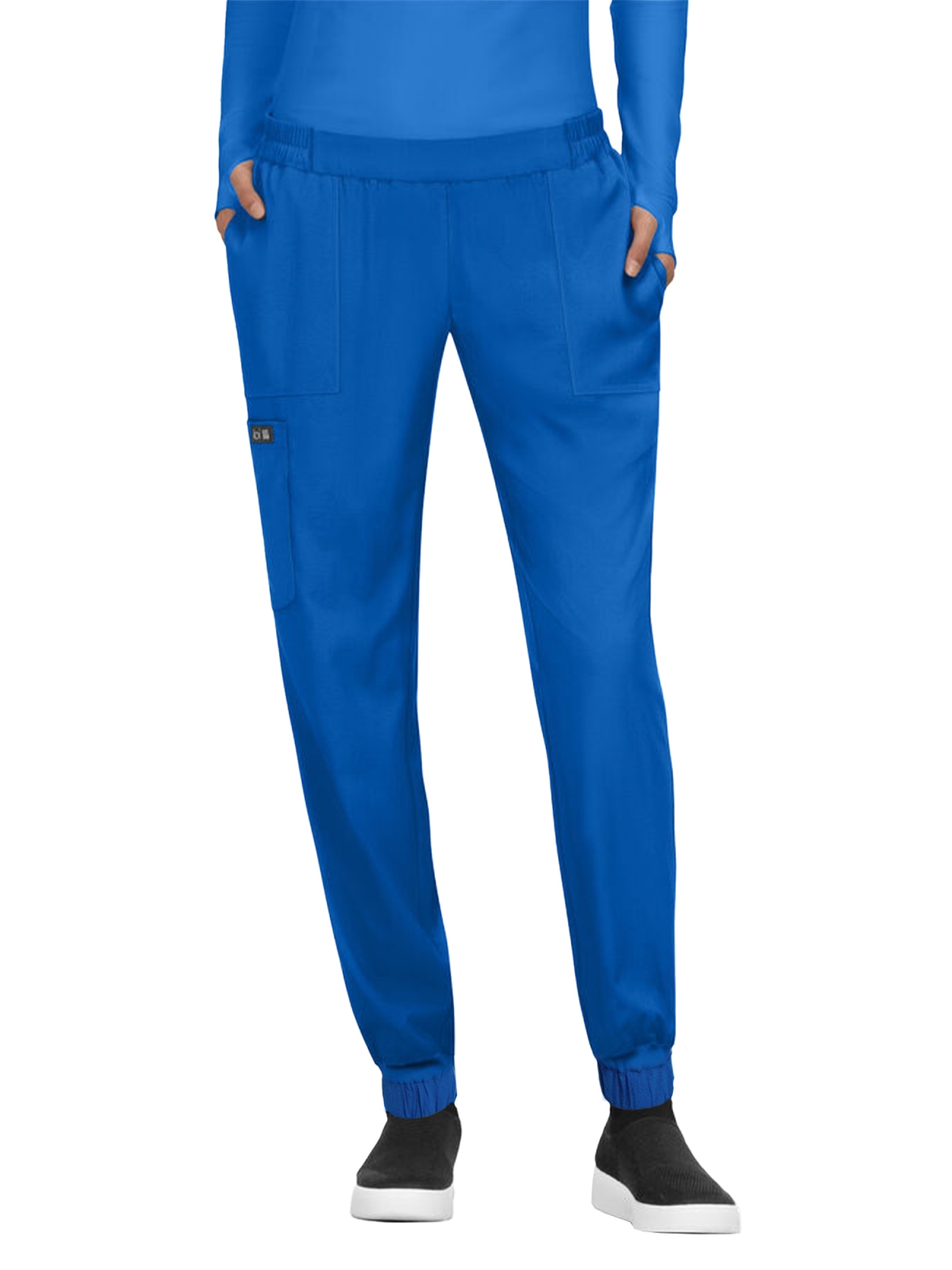 Hirose ～　0605 Spodnie medyczne damskie zielone KOI Harley Olive Green