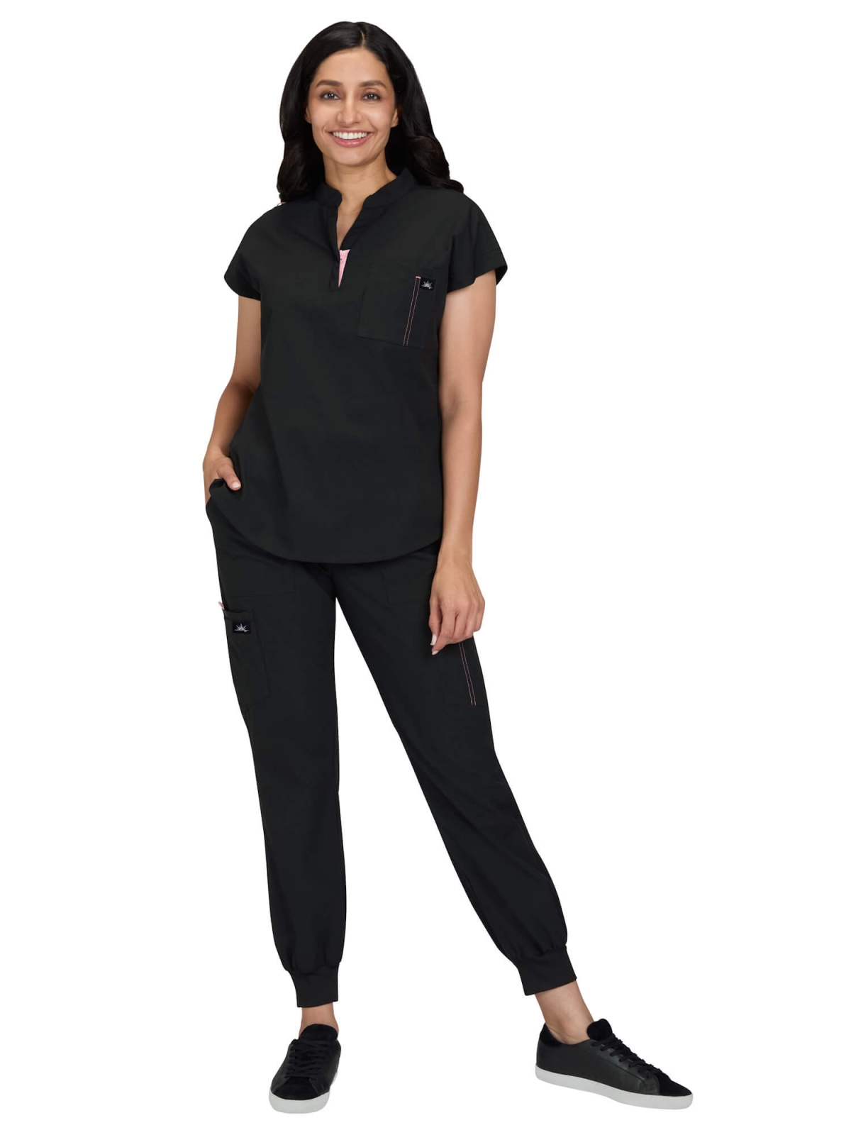 Spodnie medyczne damskie zielone KOI Harley Olive Green